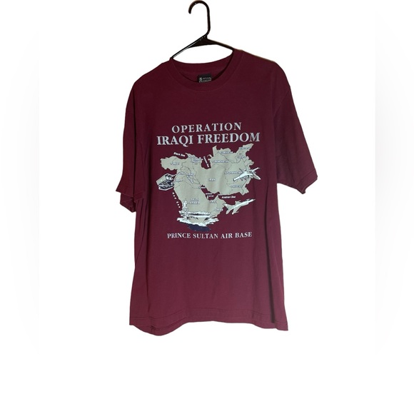Operation Iraqi Freedom Prince Sultan Air Base Men’s Large T-Shirt U.S Military - Picture 1 of 8